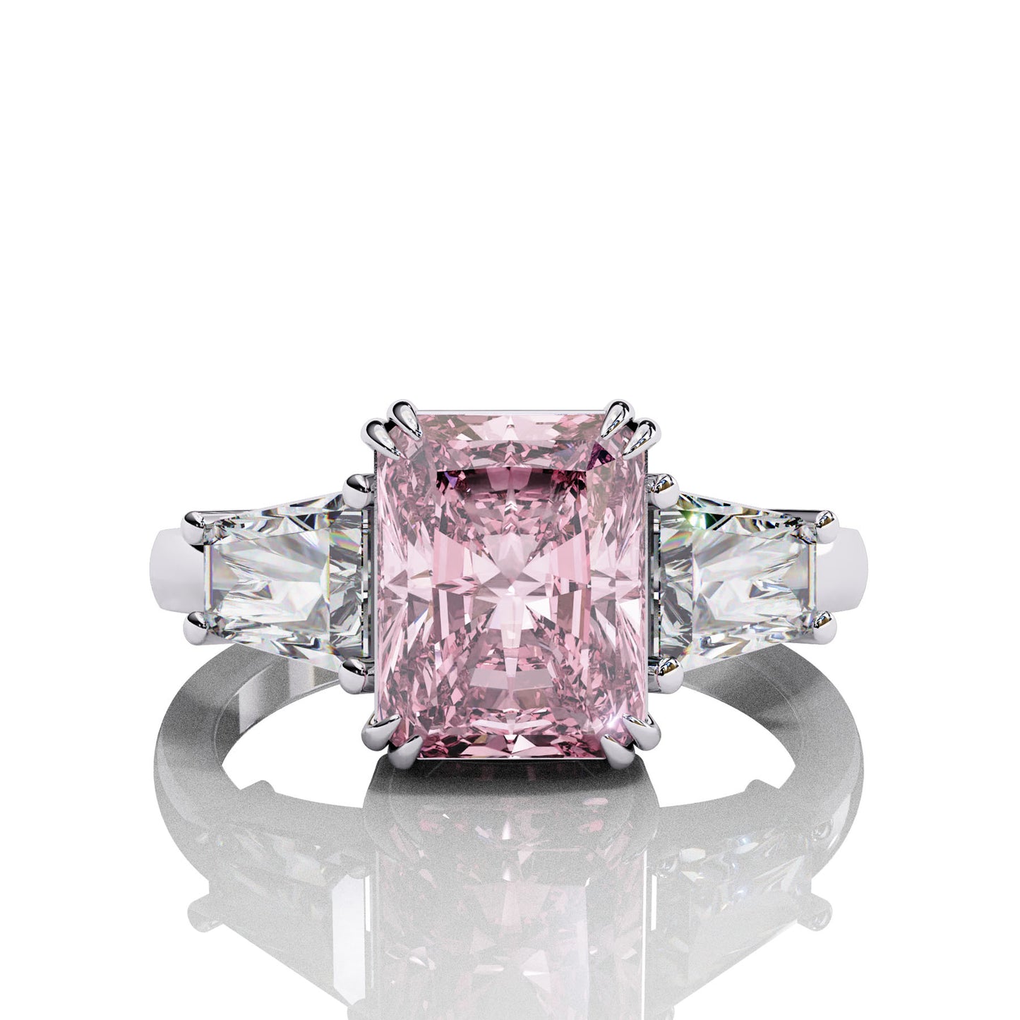 Main Stone
Color : FG
Clarity: VVS-VS
Shape: EMERALD
Carat Weight Main Stone : 2.56CT
Carat Weight Side Stone : 1.17CT
Type: Lab-Grown Diamond
SKU:MP12S
JewelMP12 Sliver