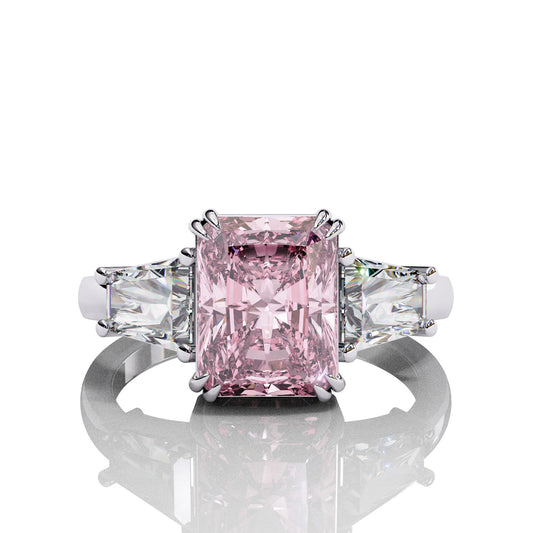 Main Stone
Color : FG
Clarity: VVS-VS
Shape: EMERALD
Carat Weight Main Stone : 2.56CT
Carat Weight Side Stone : 1.17CT
Type: Lab-Grown Diamond
SKU:MP12S
JewelMP12 Sliver