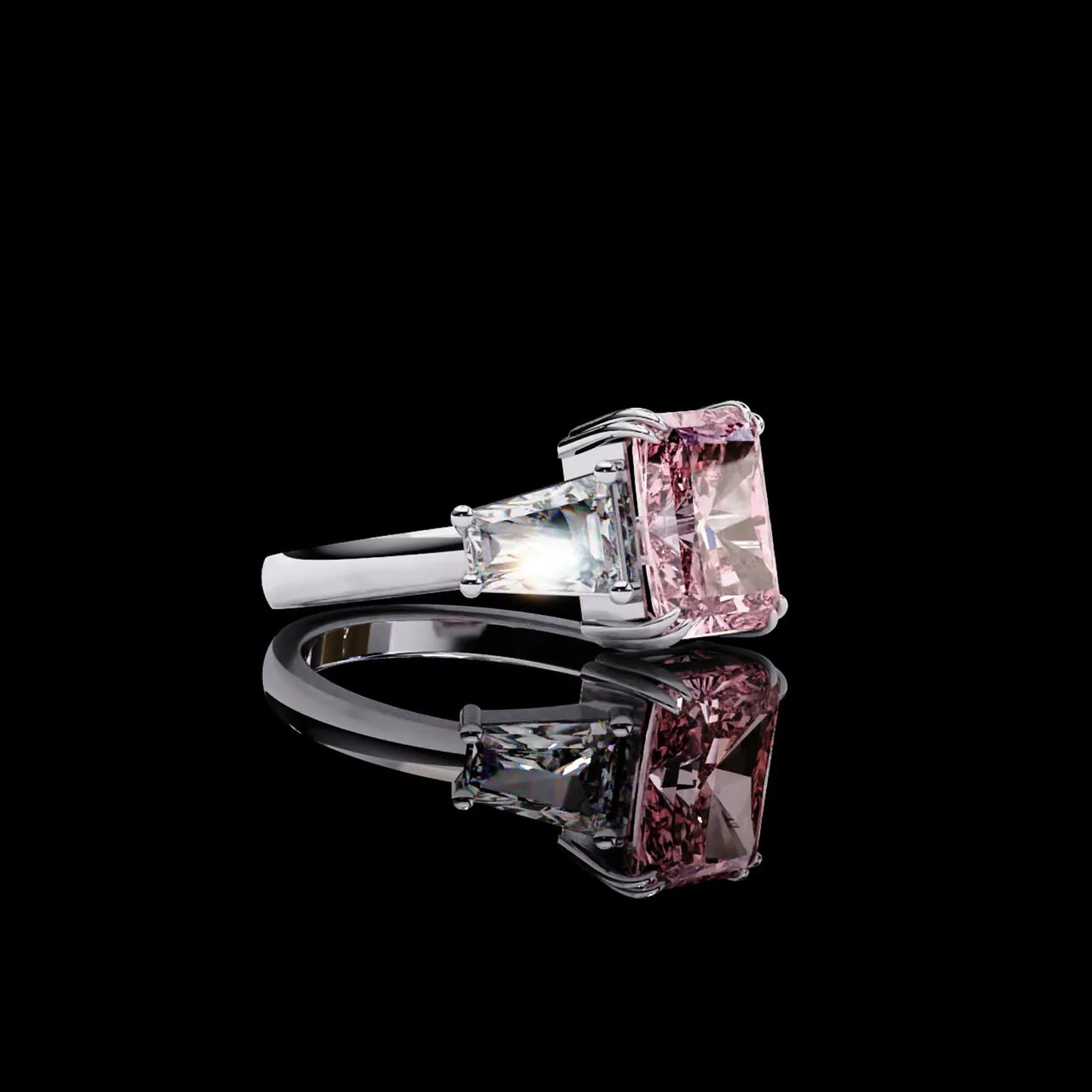 Main Stone
Color : FG
Clarity: VVS-VS
Shape: EMERALD
Carat Weight Main Stone : 2.56CT
Carat Weight Side Stone : 1.17CT
Type: Lab-Grown Diamond
SKU:MP12S
JewelMP12 Sliver
