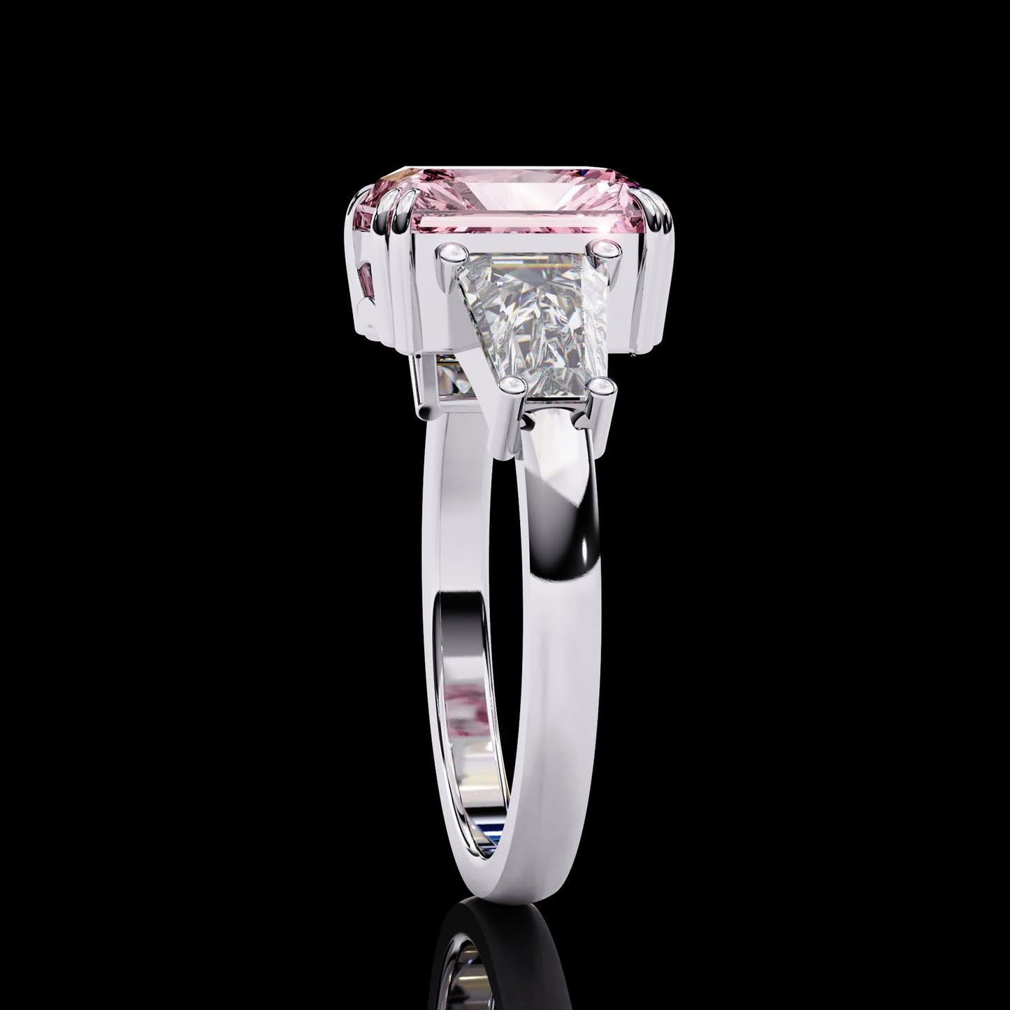 Main Stone
Color : FG
Clarity: VVS-VS
Shape: EMERALD
Carat Weight Main Stone : 2.56CT
Carat Weight Side Stone : 1.17CT
Type: Lab-Grown Diamond
SKU:MP12S
JewelMP12 Sliver