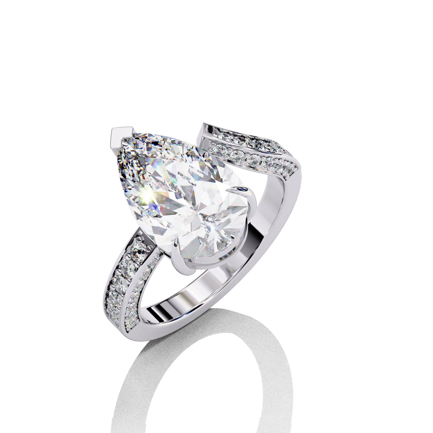 Main Stone
Color : FG
Clarity: VVS-VS
Shape: PEAR
Carat Weight Main Stone : 3.07CT
Carat Weight Side Stone : 0.415CT
Type: Lab-Grown Diamond
SKU: MP14S
JewellMP14 Sliver