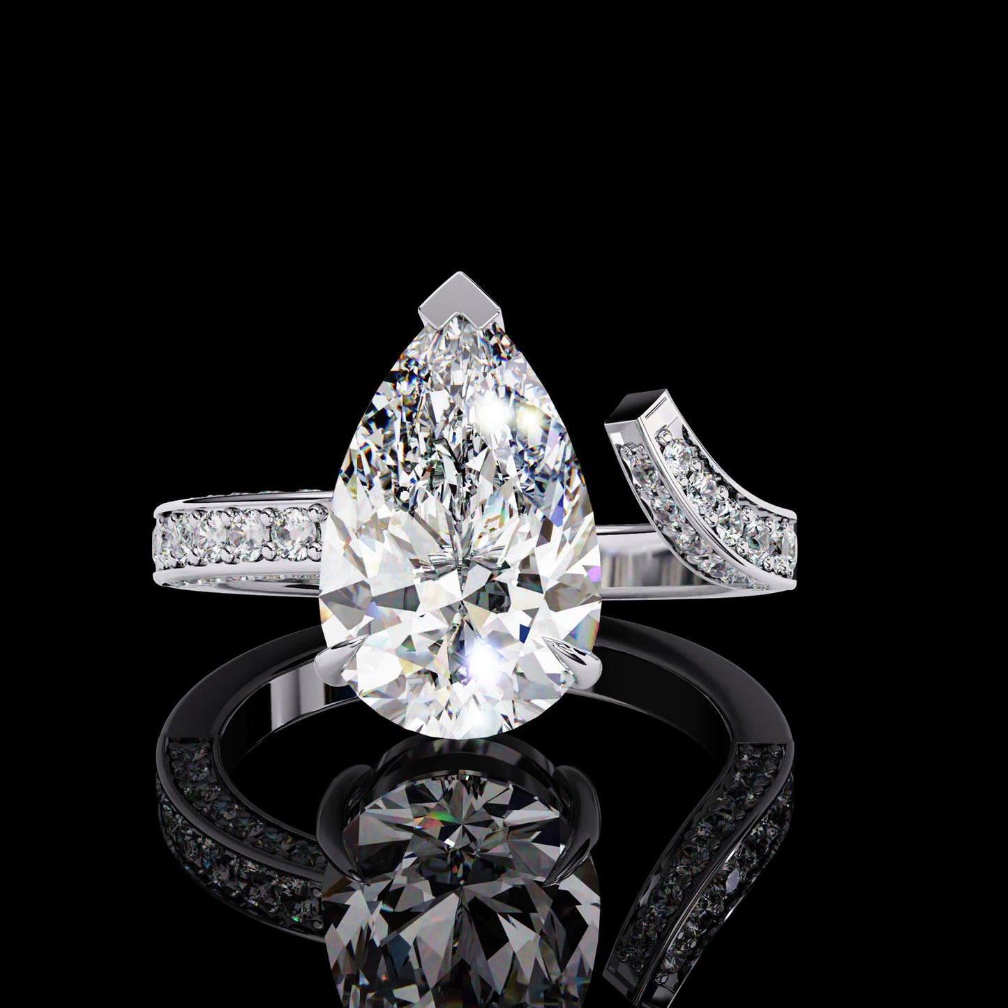 Main Stone
Color : FG
Clarity: VVS-VS
Shape: PEAR
Carat Weight Main Stone : 3.07CT
Carat Weight Side Stone : 0.415CT
Type: Lab-Grown Diamond
SKU: MP14S
JewellMP14 Sliver
