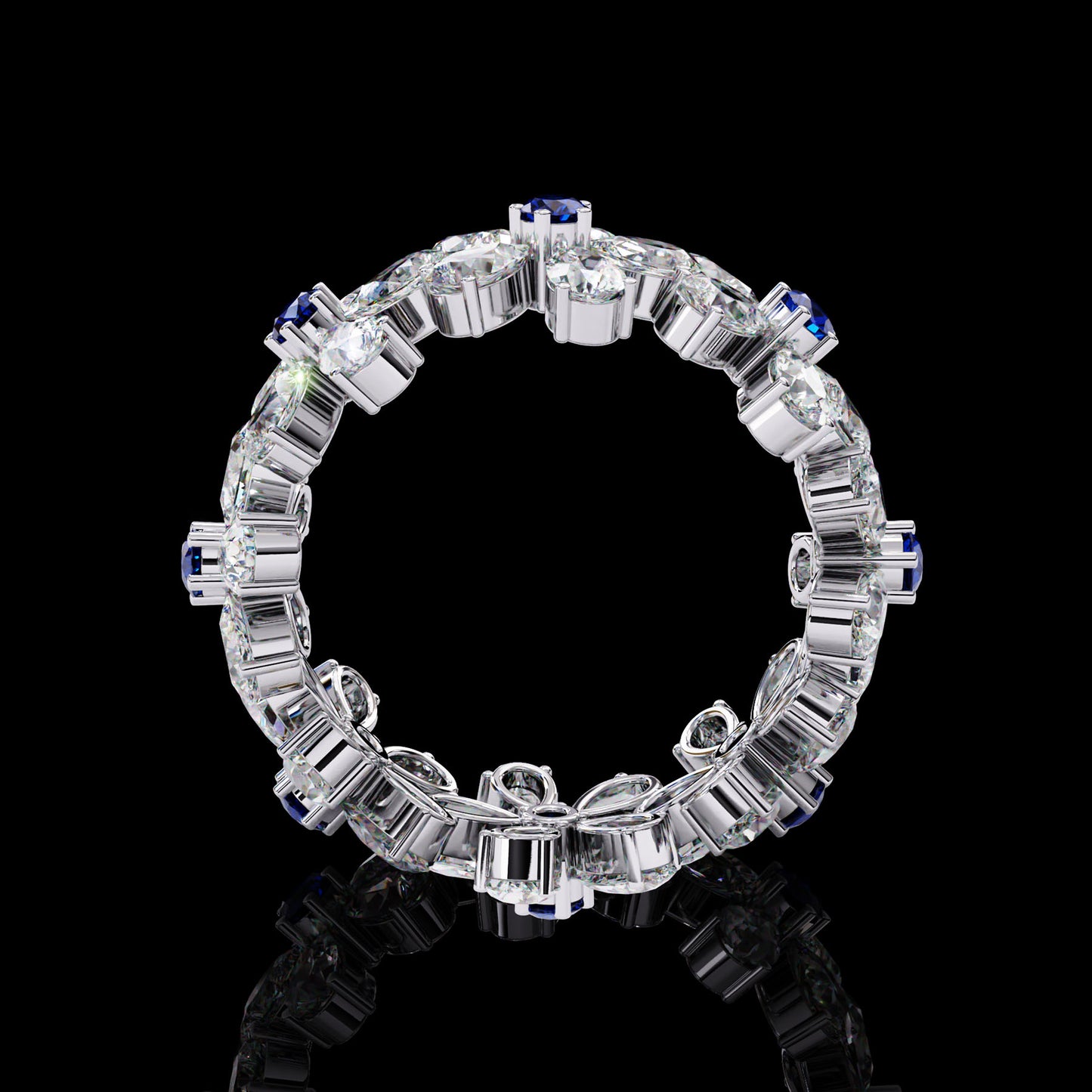 Main Stone
Color : FG
Clarity: VVS-VS
Shape: PEAR
Carat Weight Main Stone : 3.82CT
Carat Weight Side Stone : 0.35CT
Type: Lab-Grown Diamond
SKU: MP8S
JewellerWreath Engagement Ring White Ring