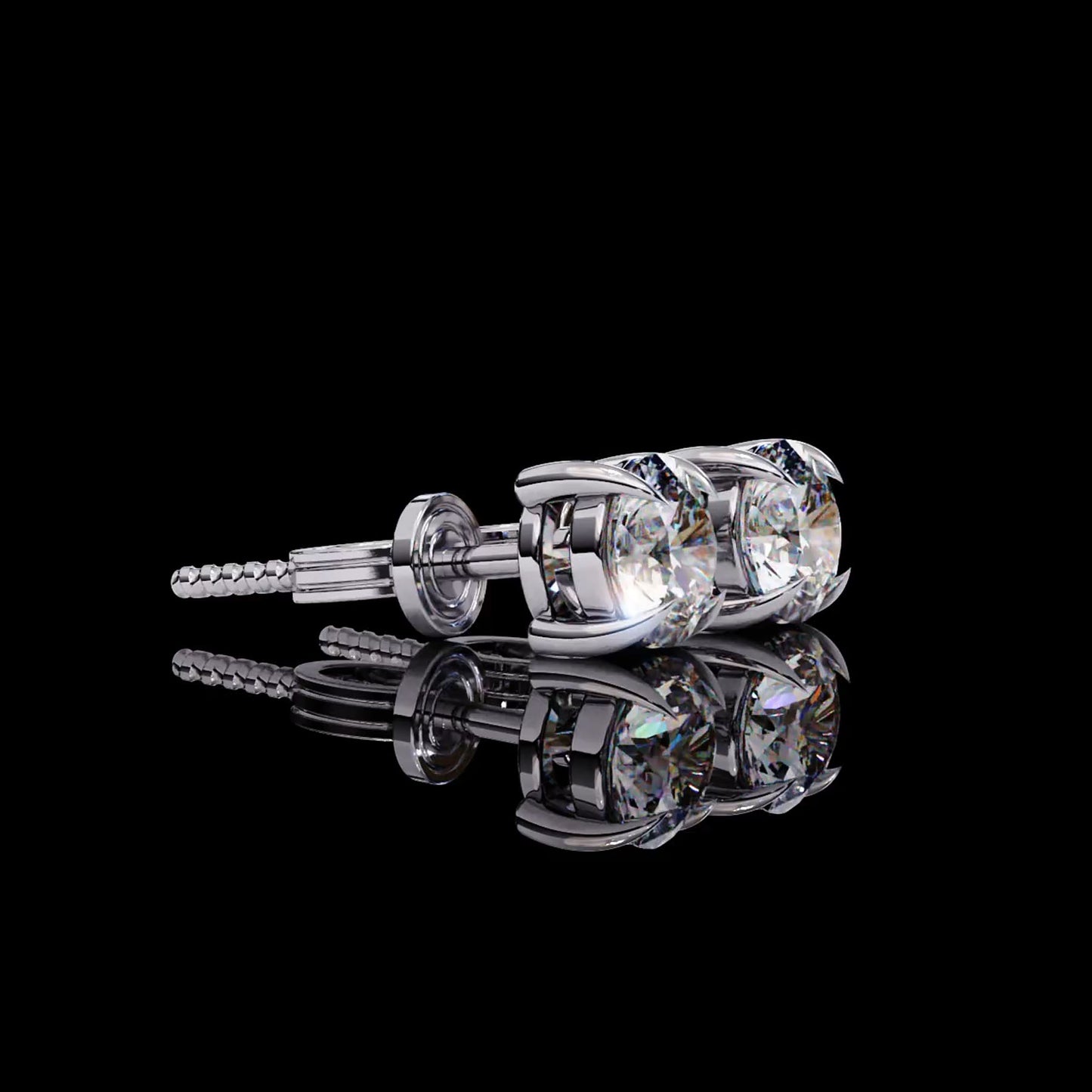 Main Stone
Color : FG
Clarity: VVS-VS
Shape: Round Brilliant
Carat Weight: 2.08 CT
Type: Lab-Grown Diamond
SKU: ERS8
Jewellery Details
Metal Purity: Solid GoERS 8 Sliver