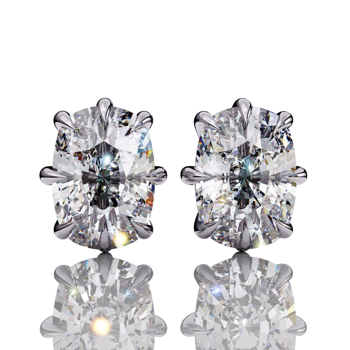 Main Stone
Color : FG
Clarity: VVS-VS
Shape: Cushion Cut
Carat Weight: 2.18 CT
Type: Lab-Grown Diamond
SKU: ERS3
Jewellery Details
Metal Purity: Solid Gold (ERS 3 Sliver