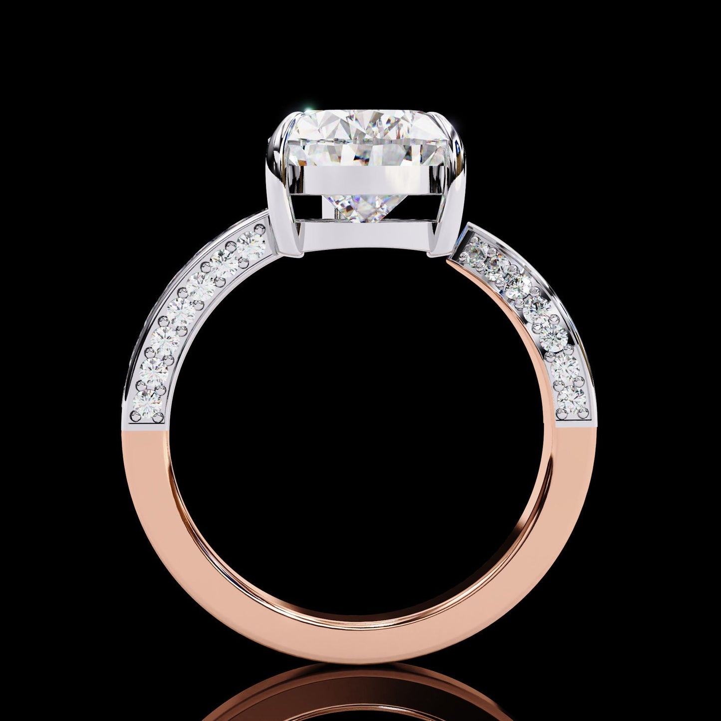 Stunning 3 ct Diamond Ring: Pear-Cut Masterpiece for Timeless Elegance