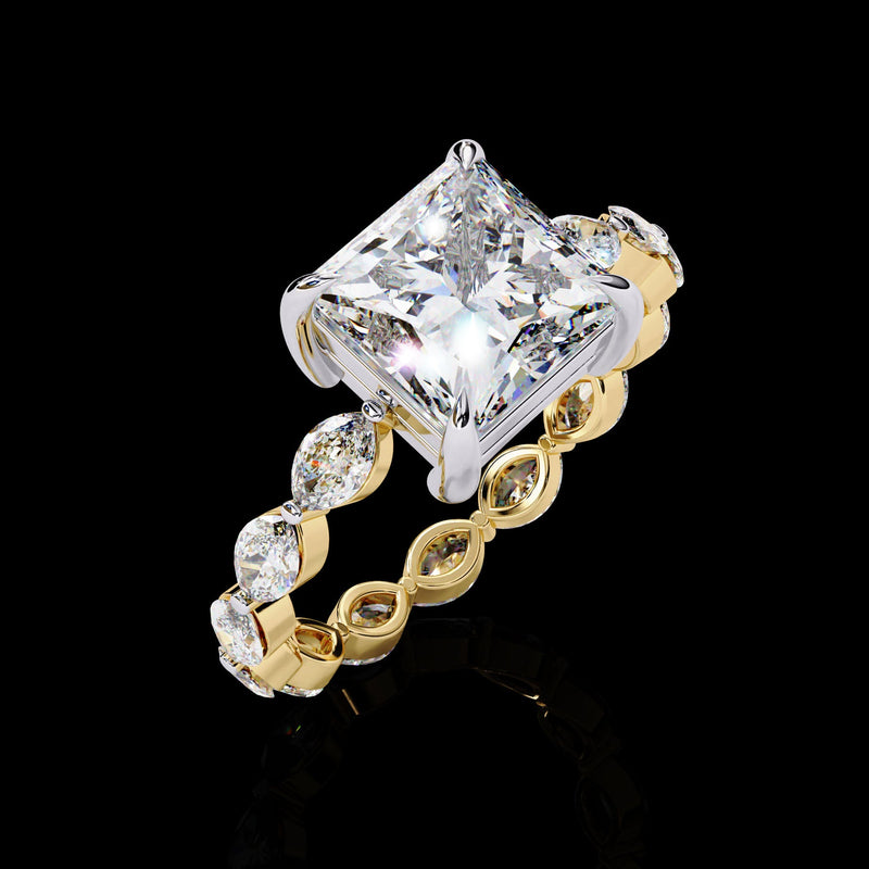 Buy Princess Lab Diamond Pavé Love Ring for Women Wedding | Engagement