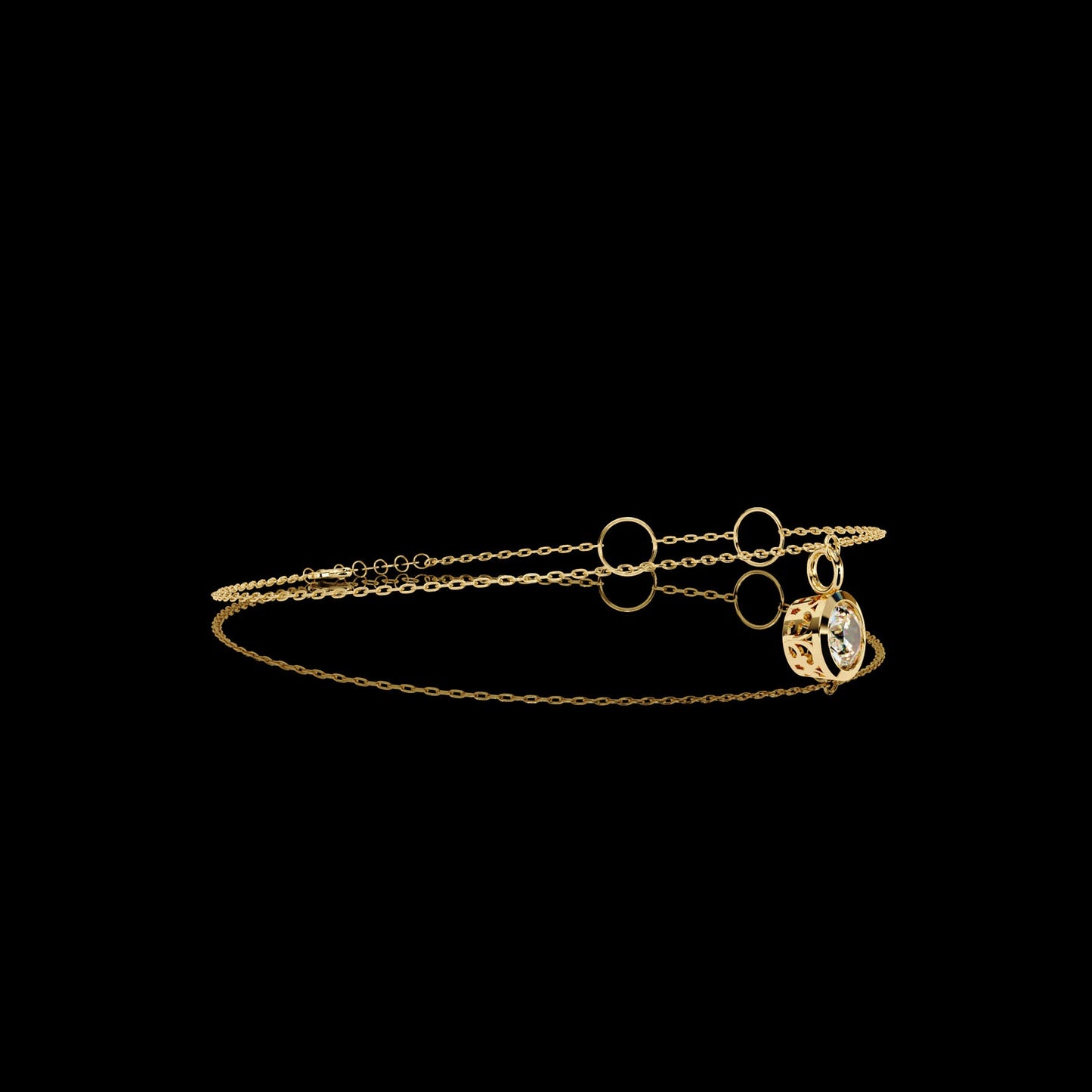 Loose Bracelet 3 Gold