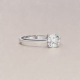 1.43 Carat Cushion Cut LAB Diamond Solitaire Engagement Ring GOLD